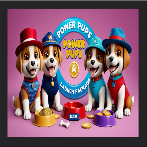 Power Pups P2E Game Launch Package