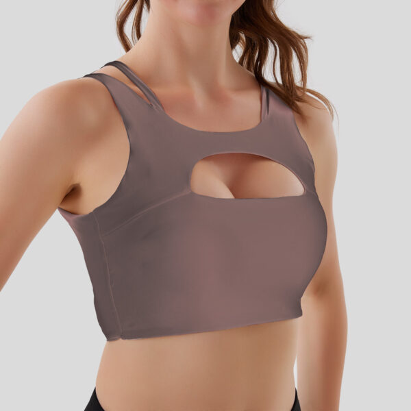 Hollow Sports Bra, Fitness Top, Bra. Exercise Top. Gym Bra. yoga - Image 9