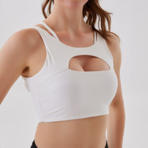 Hollow Sports Bra, Fitness Top, Bra. Exercise Top. Gym Bra. yoga