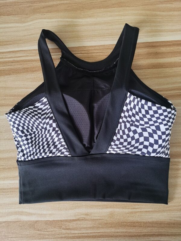 Mesh Beautiful Vest Sports Bra - Image 2