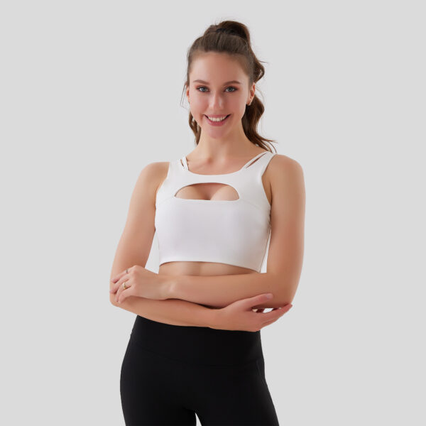Hollow Sports Bra, Fitness Top, Bra. Exercise Top. Gym Bra. yoga - Image 3