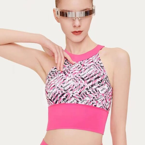 Mesh Beautiful Vest Sports Bra - Image 4