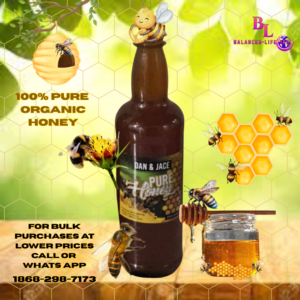 Pure Organic Honey 750 ml 145 TTD