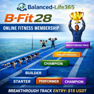 B-Fit28 Online Fitness Membership – Breakthrough Track (850 TTD)