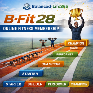 B-Fit28 Online Fitness Membership – Champion Track (215 TTD)