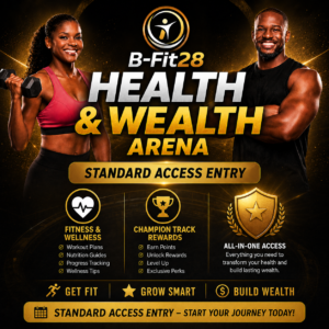 B-Fit28 Health & Wealth Arena – Standard Access (215 TTD)