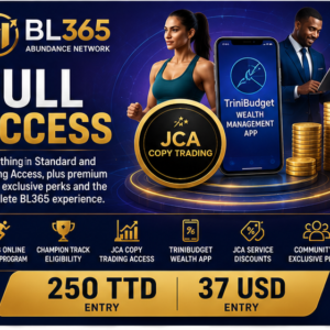 BL365 Abundance Network Full Access, 250 TTD or 37 USD