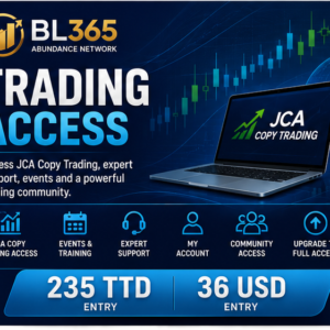 BL365 Abundance Network Trading Access, 235 TTD or 36 USD