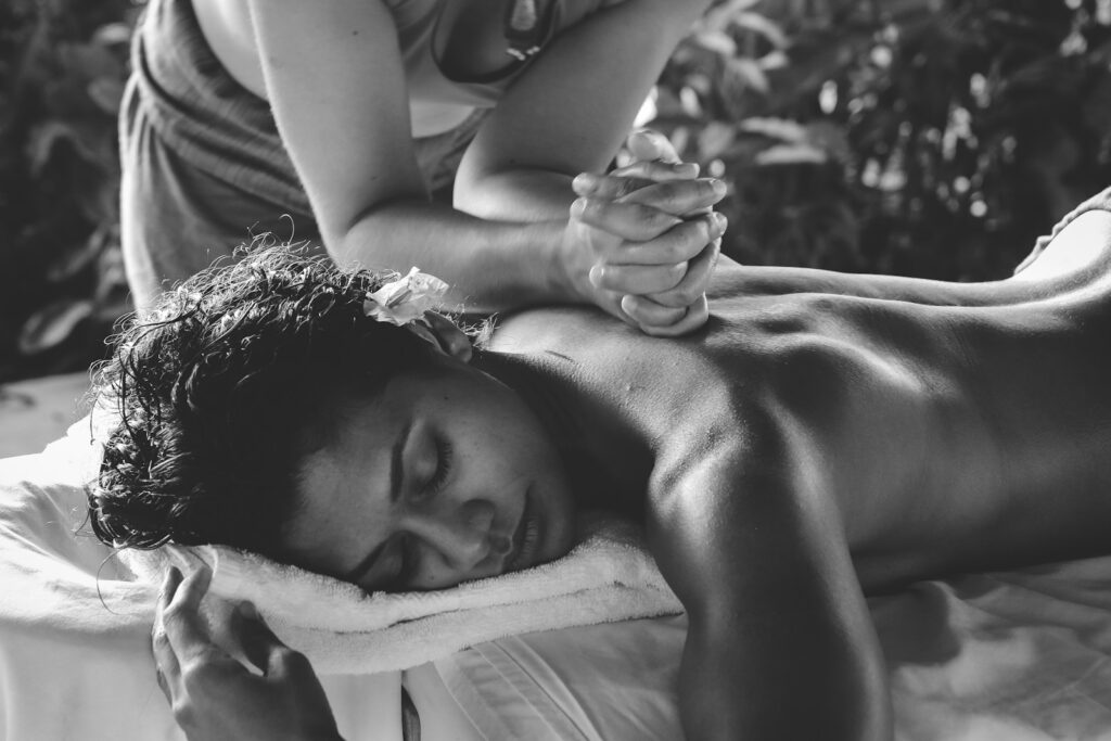 Representative personalized therapeutic massage experience